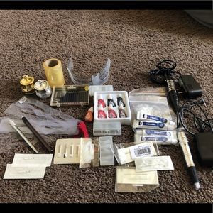 Permanent Makeup Eyebrow Lips Tattoo